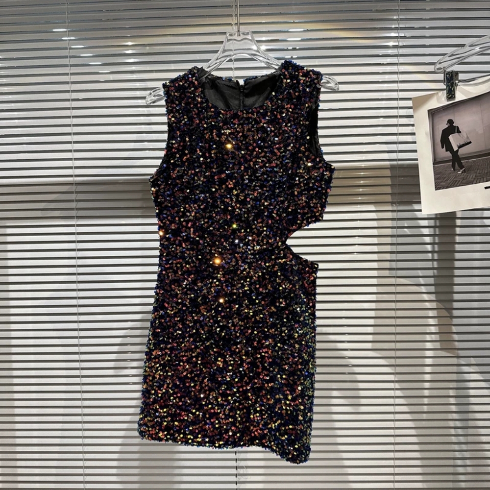 Black dress cut out cocktail dress size 6